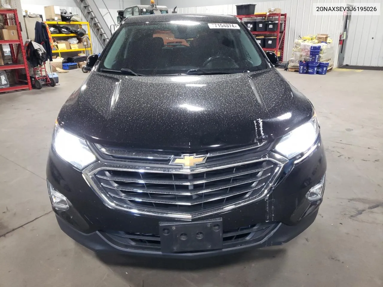 2018 Chevrolet Equinox Lt VIN: 2GNAXSEV3J6195026 Lot: 77154074