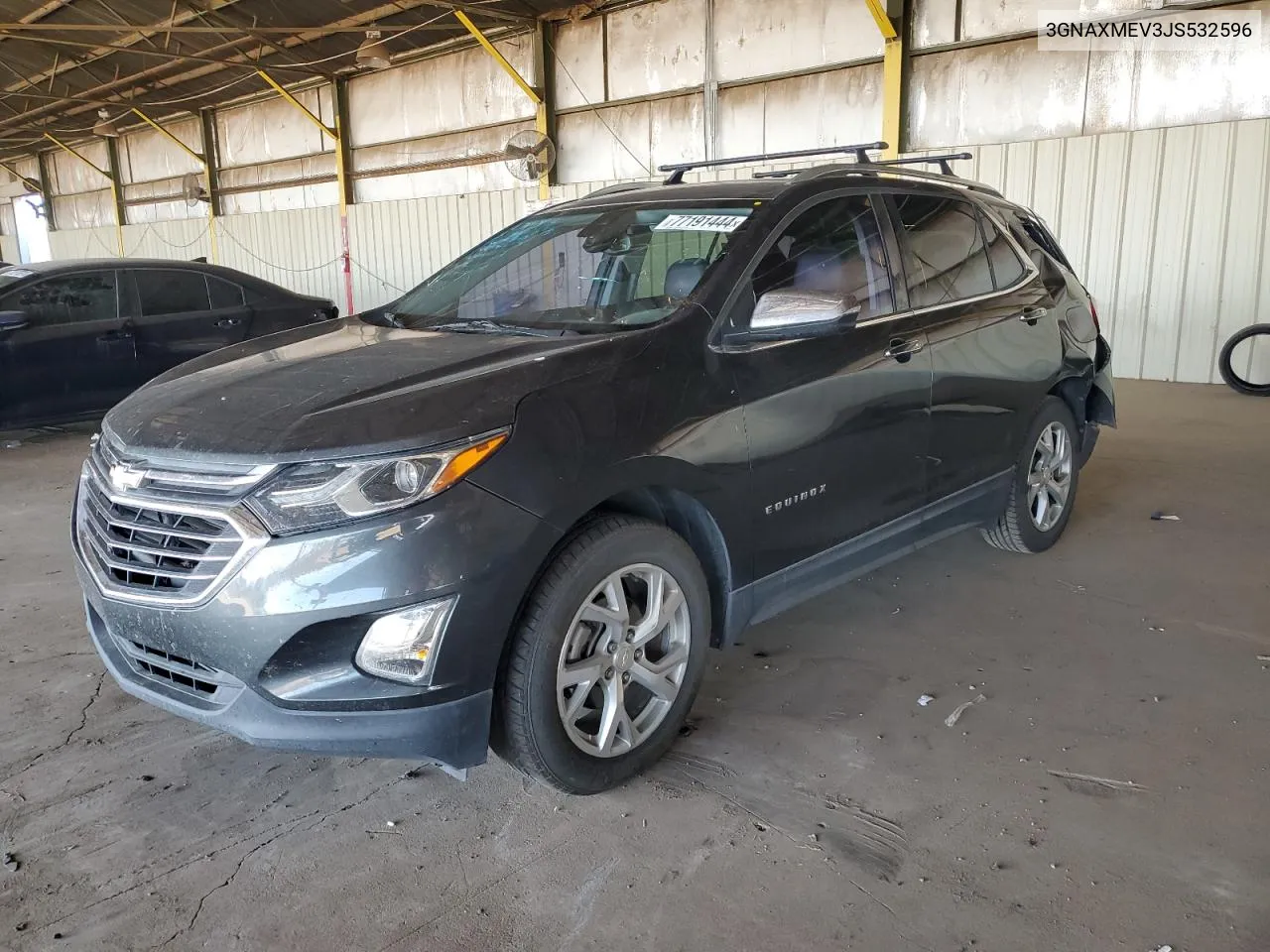 2018 Chevrolet Equinox Premier VIN: 3GNAXMEV3JS532596 Lot: 77191444