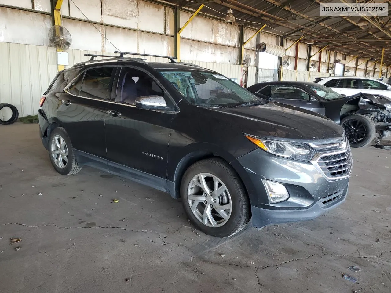 2018 Chevrolet Equinox Premier VIN: 3GNAXMEV3JS532596 Lot: 77191444