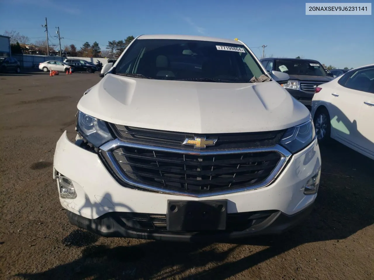 2018 Chevrolet Equinox Lt VIN: 2GNAXSEV9J6231141 Lot: 77199864