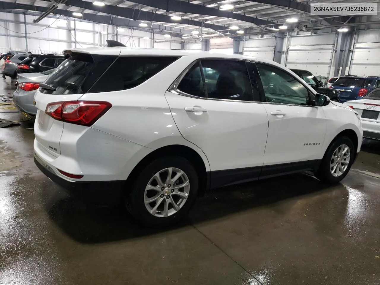 2018 Chevrolet Equinox Lt VIN: 2GNAXSEV7J6236872 Lot: 77208114