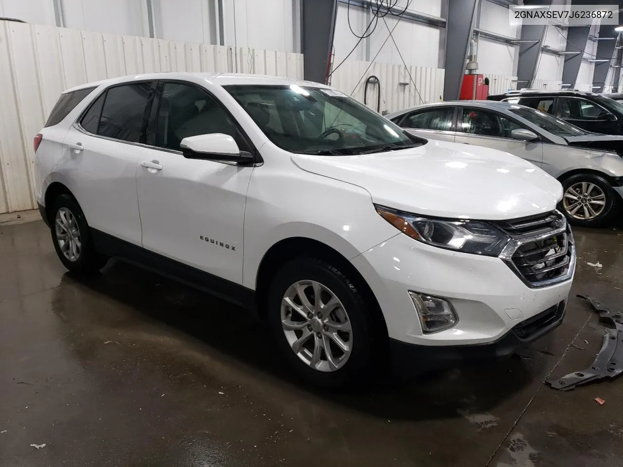 2018 Chevrolet Equinox Lt VIN: 2GNAXSEV7J6236872 Lot: 77208114