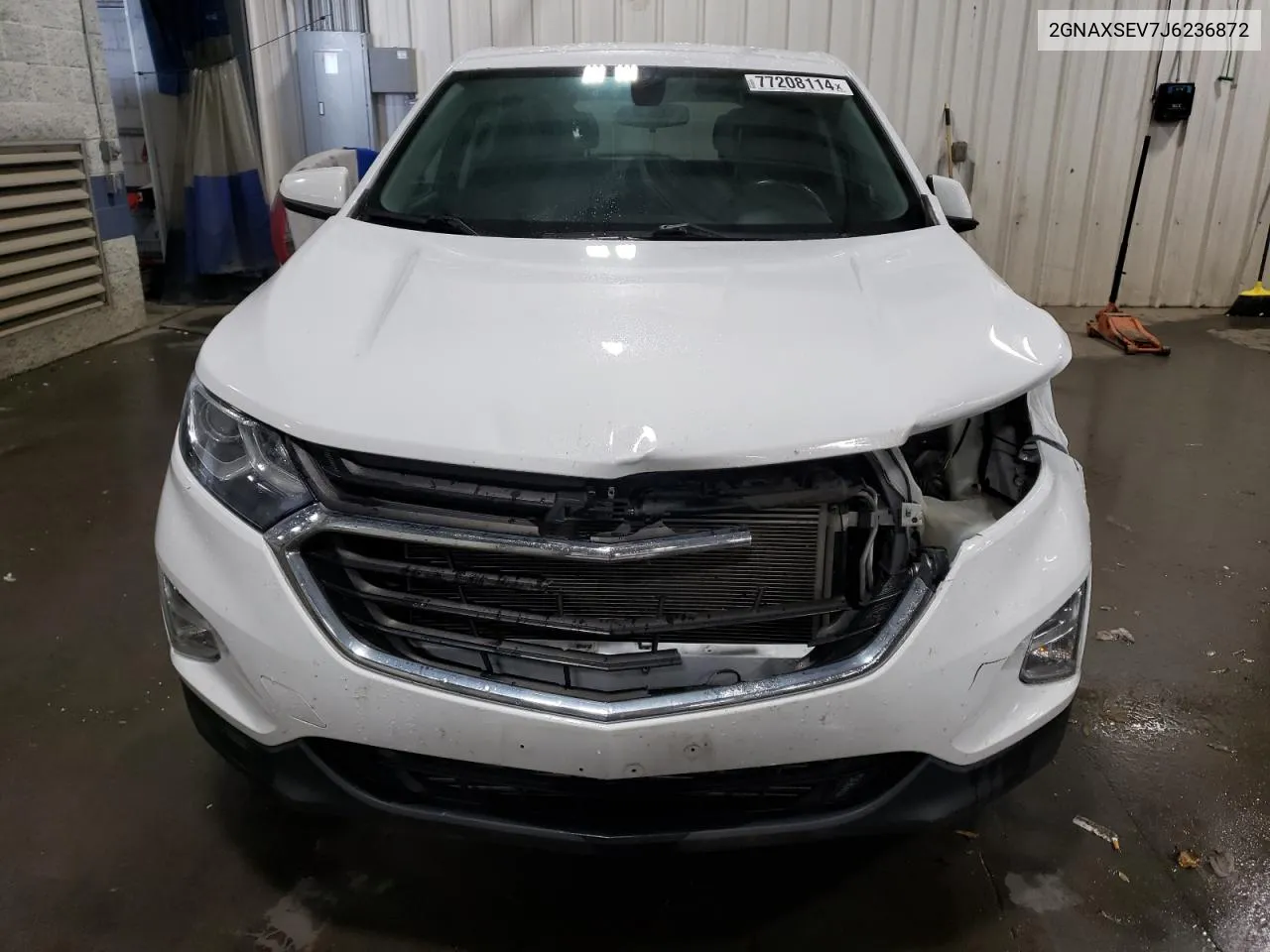 2018 Chevrolet Equinox Lt VIN: 2GNAXSEV7J6236872 Lot: 77208114