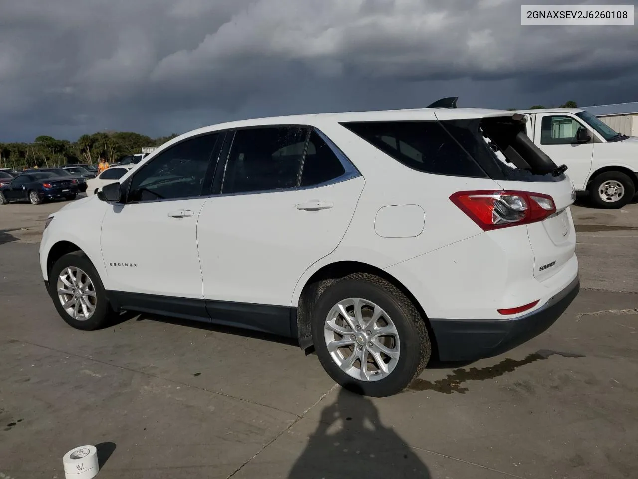 2018 Chevrolet Equinox Lt VIN: 2GNAXSEV2J6260108 Lot: 77232374