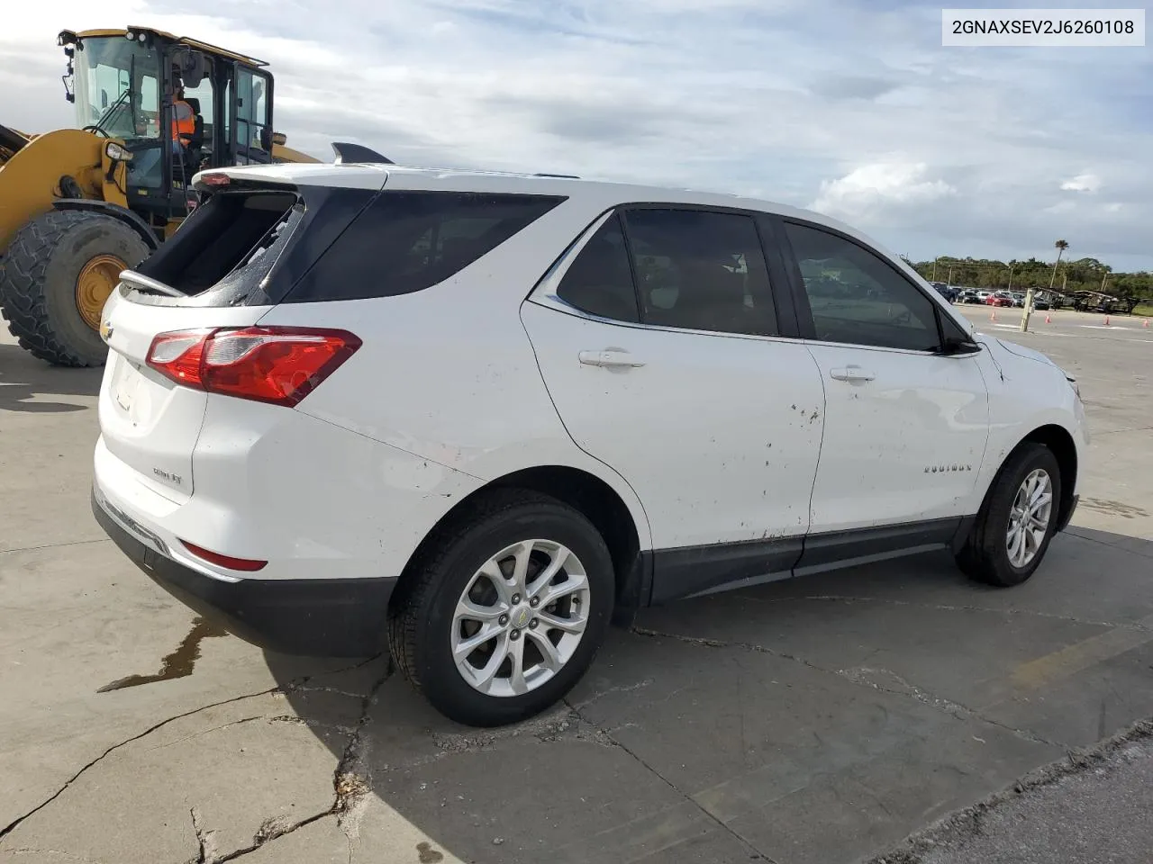 2018 Chevrolet Equinox Lt VIN: 2GNAXSEV2J6260108 Lot: 77232374