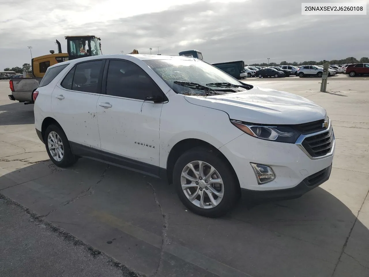 2018 Chevrolet Equinox Lt VIN: 2GNAXSEV2J6260108 Lot: 77232374