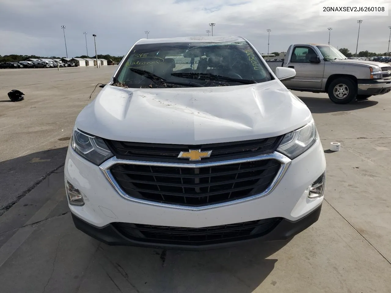 2018 Chevrolet Equinox Lt VIN: 2GNAXSEV2J6260108 Lot: 77232374