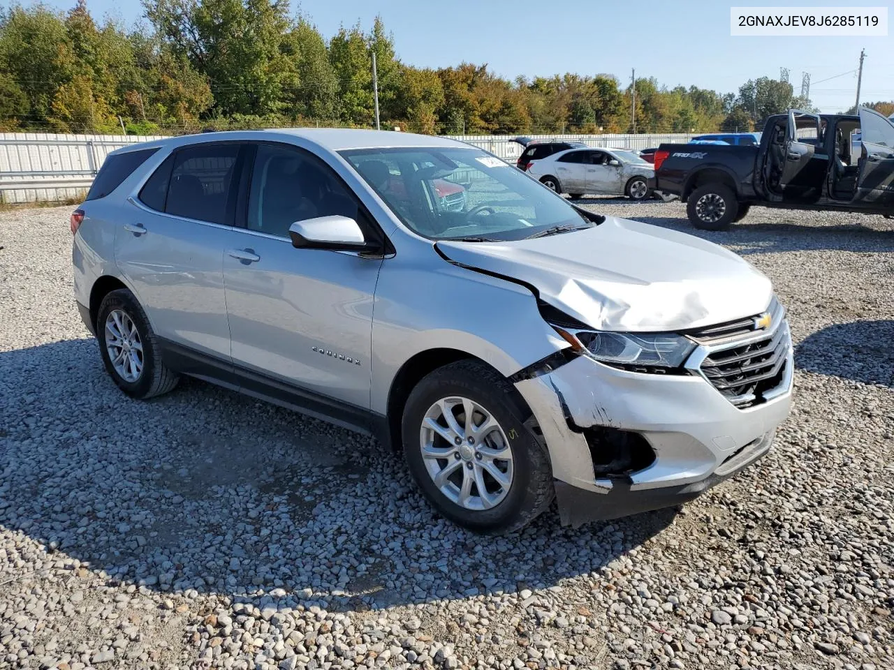 2GNAXJEV8J6285119 2018 Chevrolet Equinox Lt