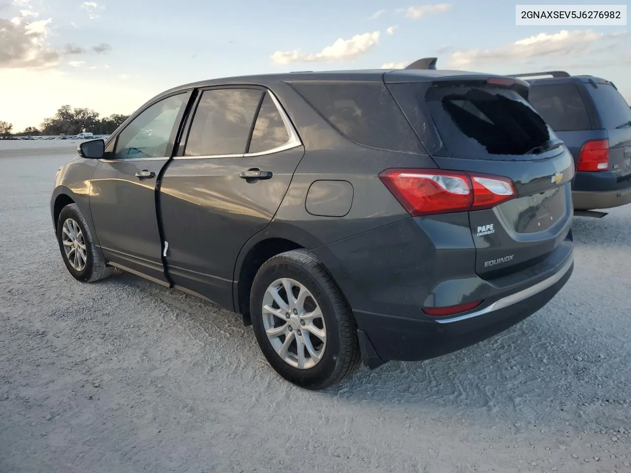 2018 Chevrolet Equinox Lt VIN: 2GNAXSEV5J6276982 Lot: 77251174