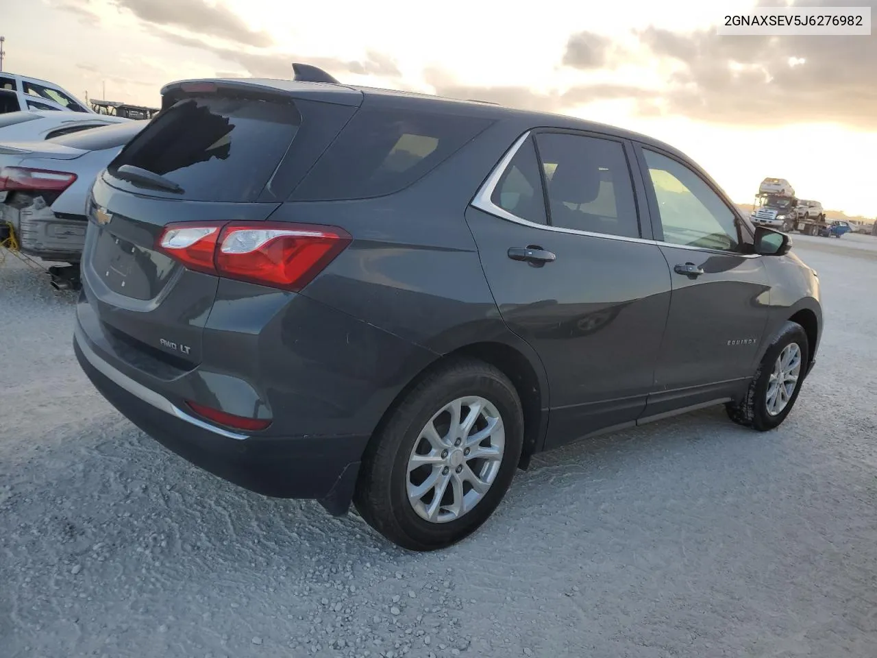 2018 Chevrolet Equinox Lt VIN: 2GNAXSEV5J6276982 Lot: 77251174