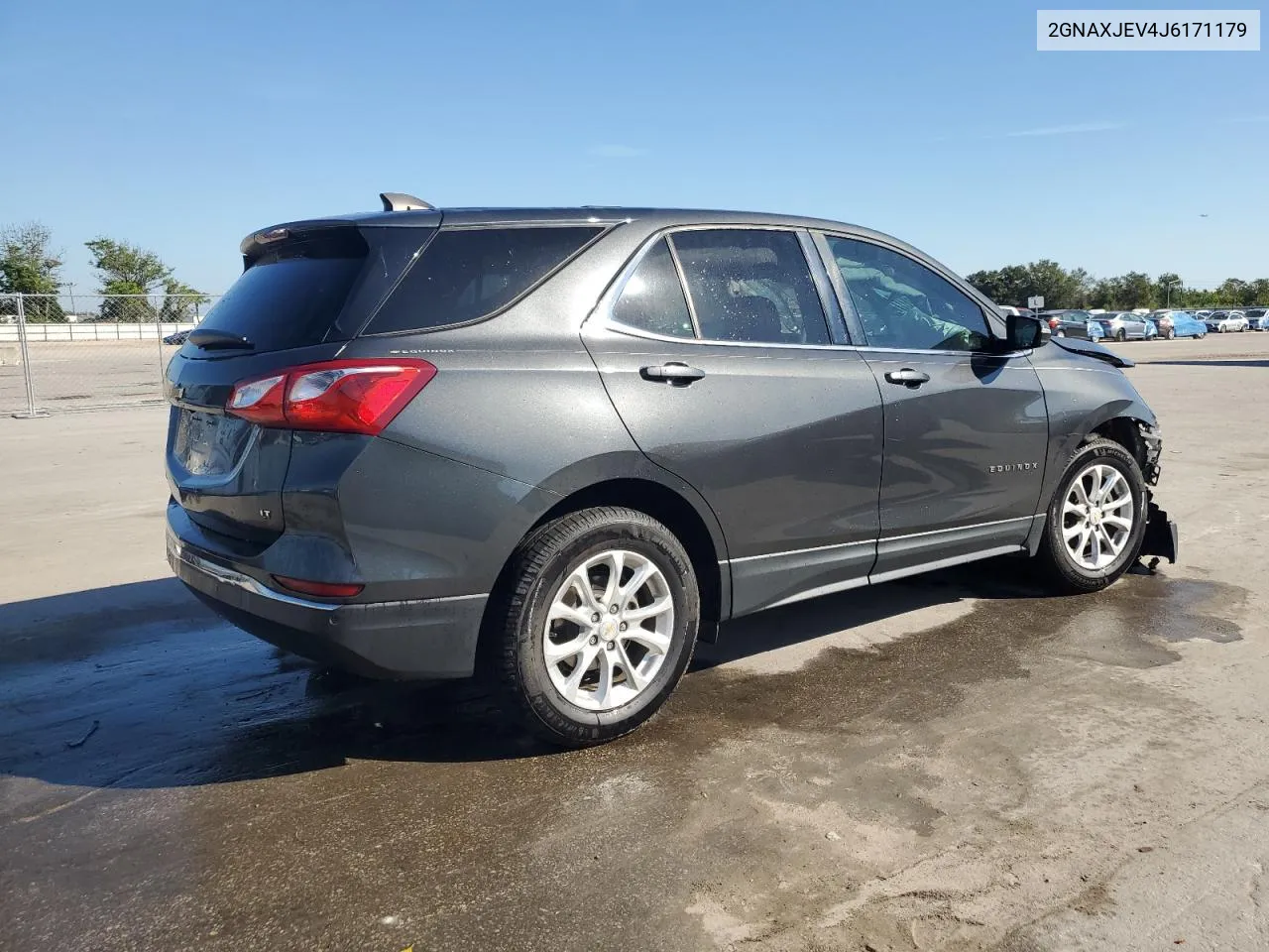 2018 Chevrolet Equinox Lt VIN: 2GNAXJEV4J6171179 Lot: 77258834