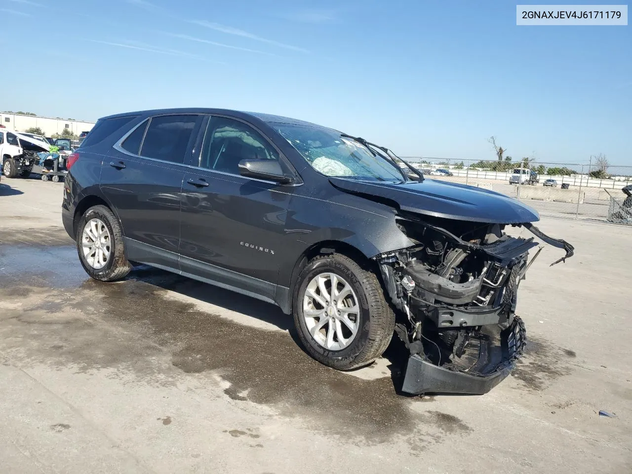 2018 Chevrolet Equinox Lt VIN: 2GNAXJEV4J6171179 Lot: 77258834