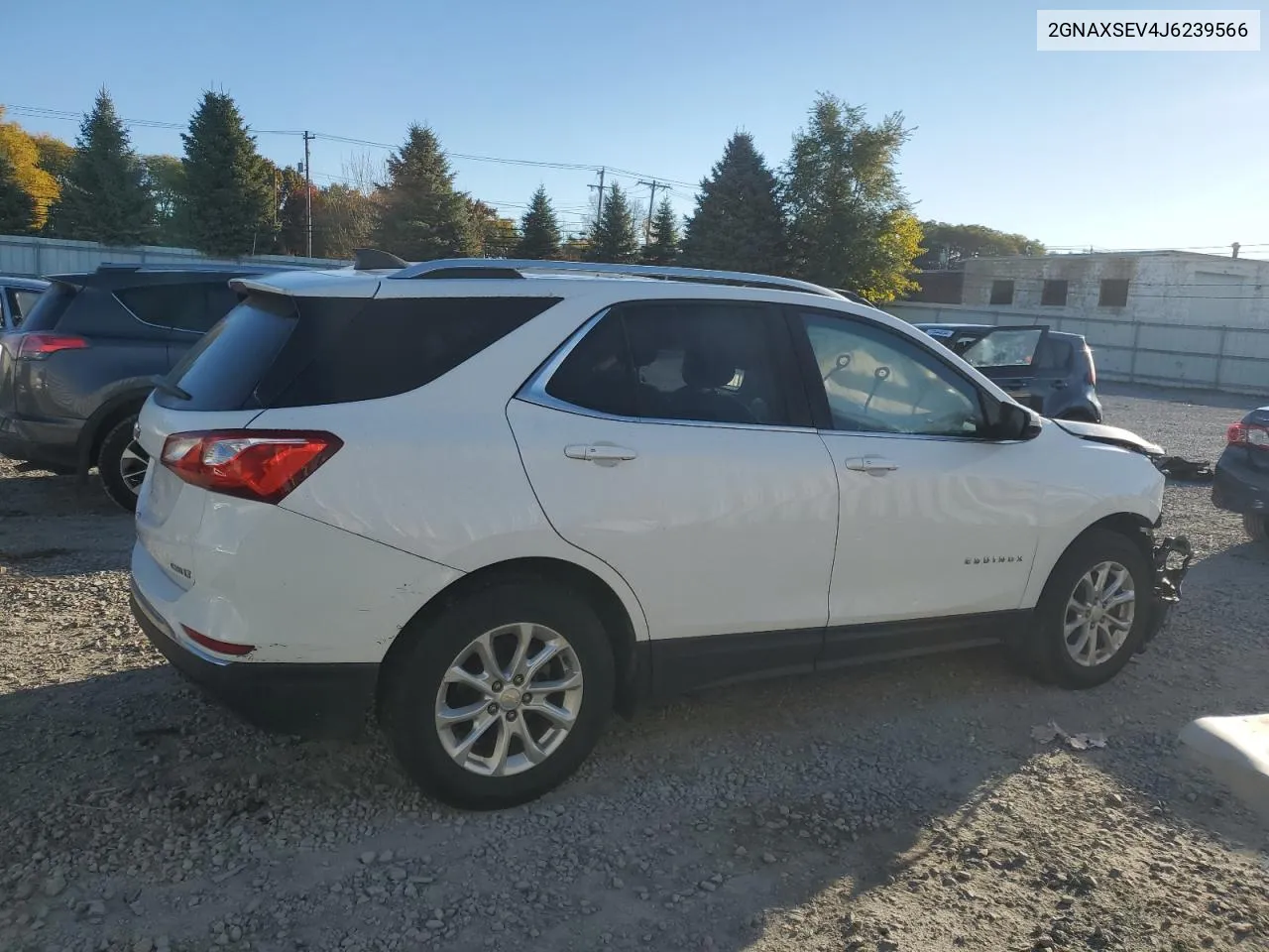 2018 Chevrolet Equinox Lt VIN: 2GNAXSEV4J6239566 Lot: 77266604