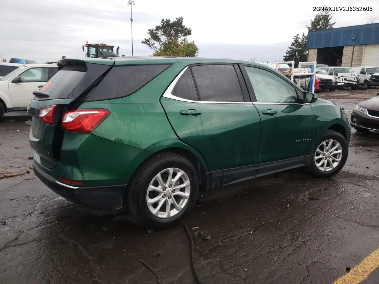 2018 Chevrolet Equinox Lt VIN: 2GNAXJEV2J6352605 Lot: 77329034