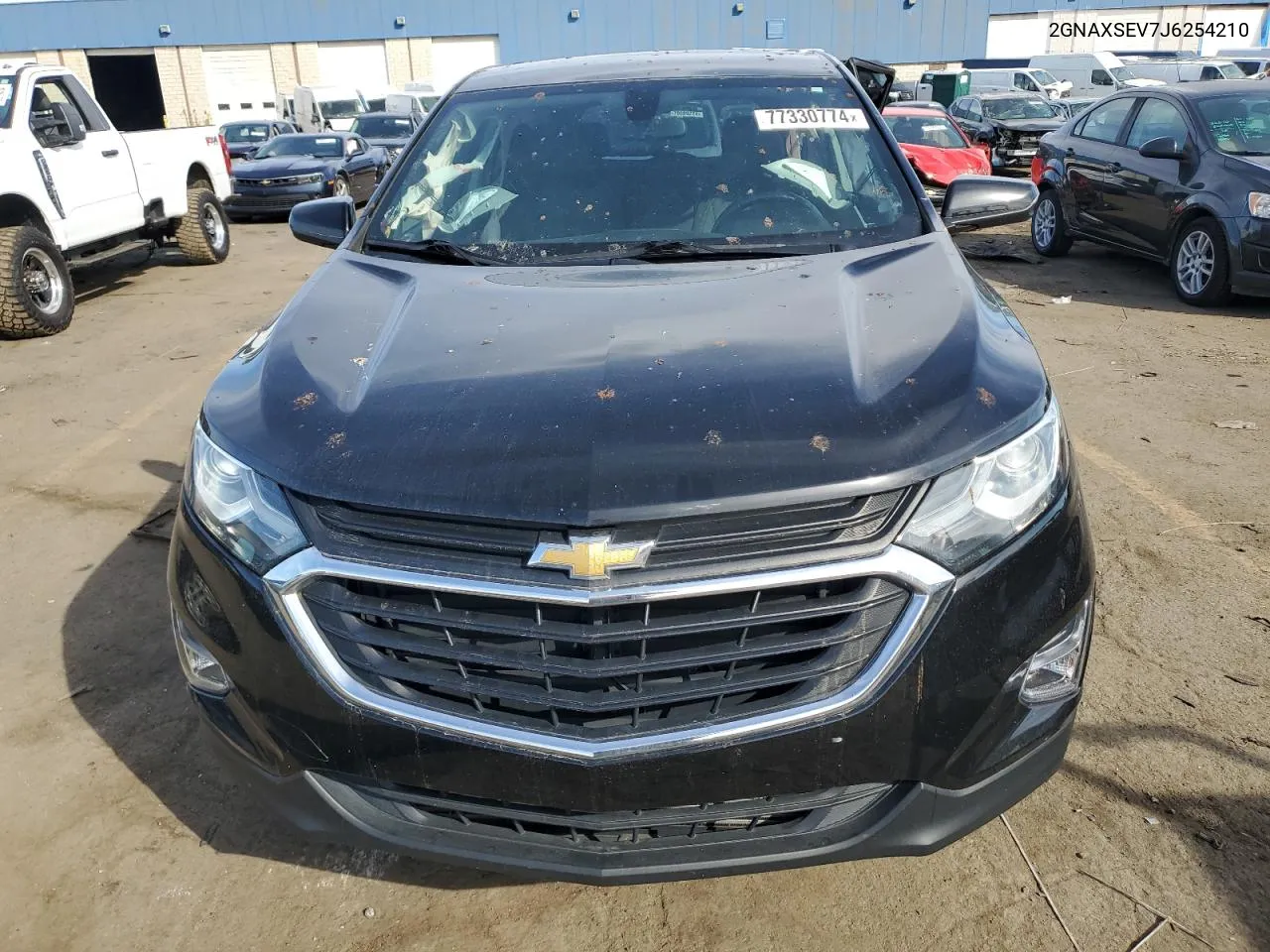 2018 Chevrolet Equinox Lt VIN: 2GNAXSEV7J6254210 Lot: 77330774