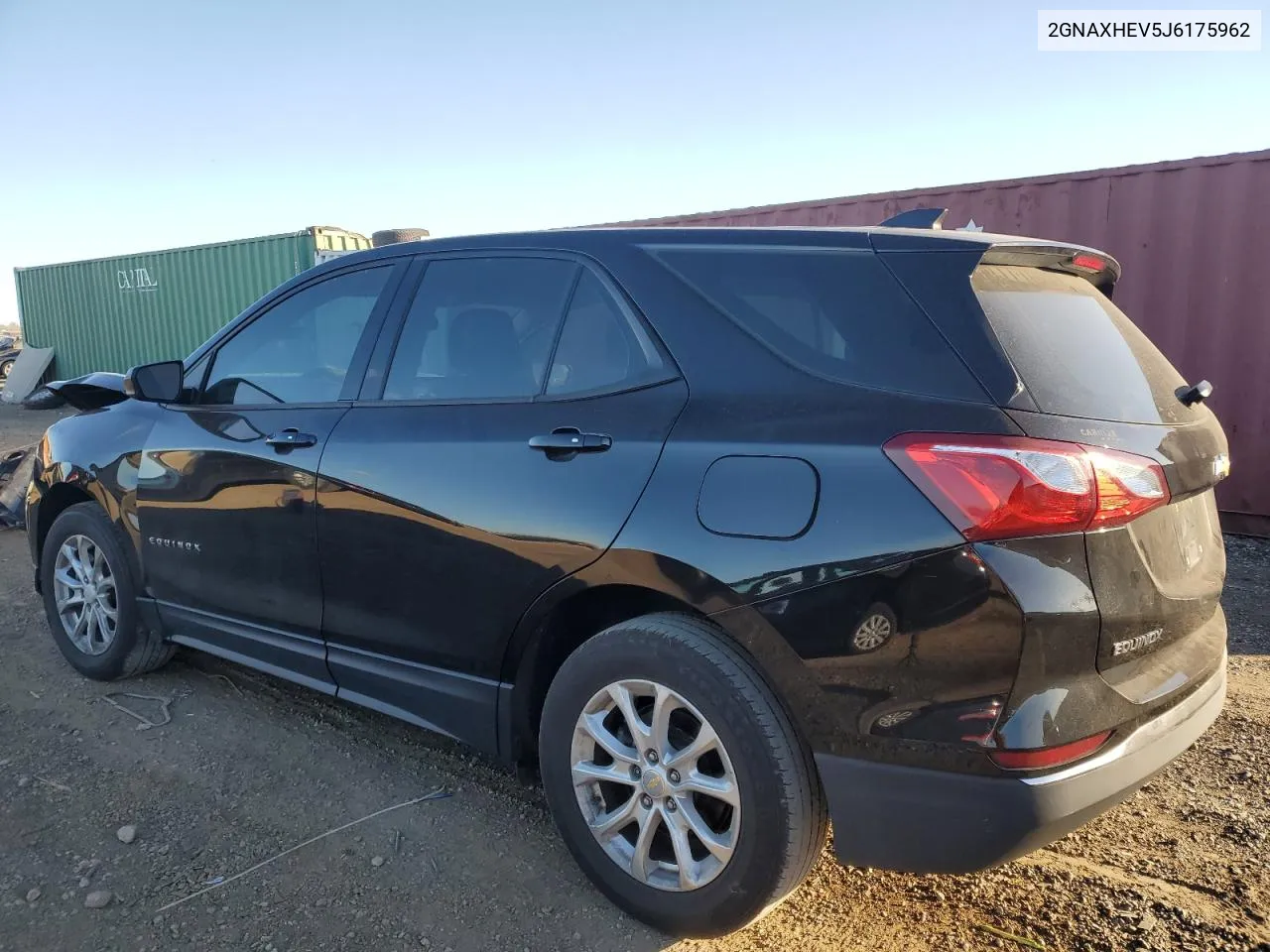 2018 Chevrolet Equinox Ls VIN: 2GNAXHEV5J6175962 Lot: 77331304