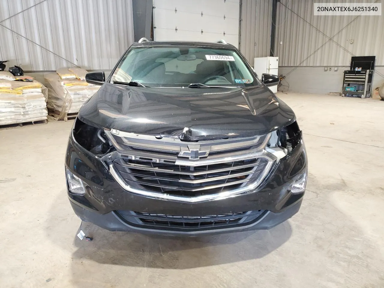 2018 Chevrolet Equinox Lt VIN: 2GNAXTEX6J6251340 Lot: 77360694