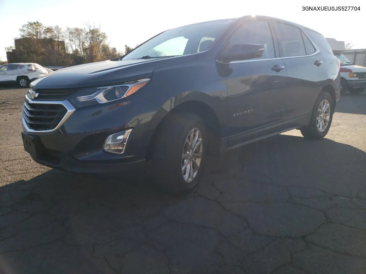 2018 Chevrolet Equinox Lt VIN: 3GNAXUEU0JS527704 Lot: 77382844