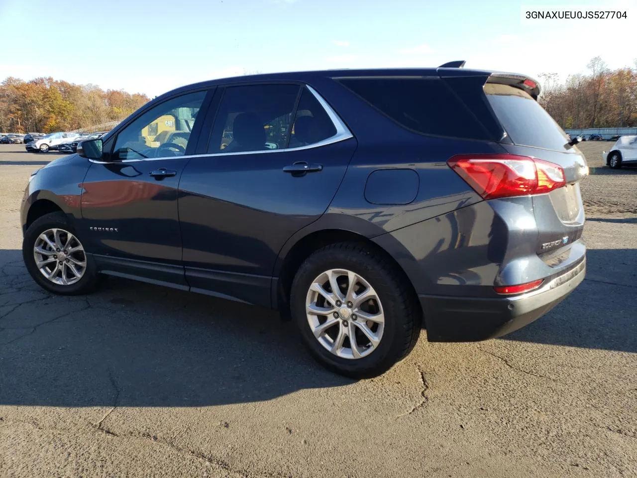 2018 Chevrolet Equinox Lt VIN: 3GNAXUEU0JS527704 Lot: 77382844