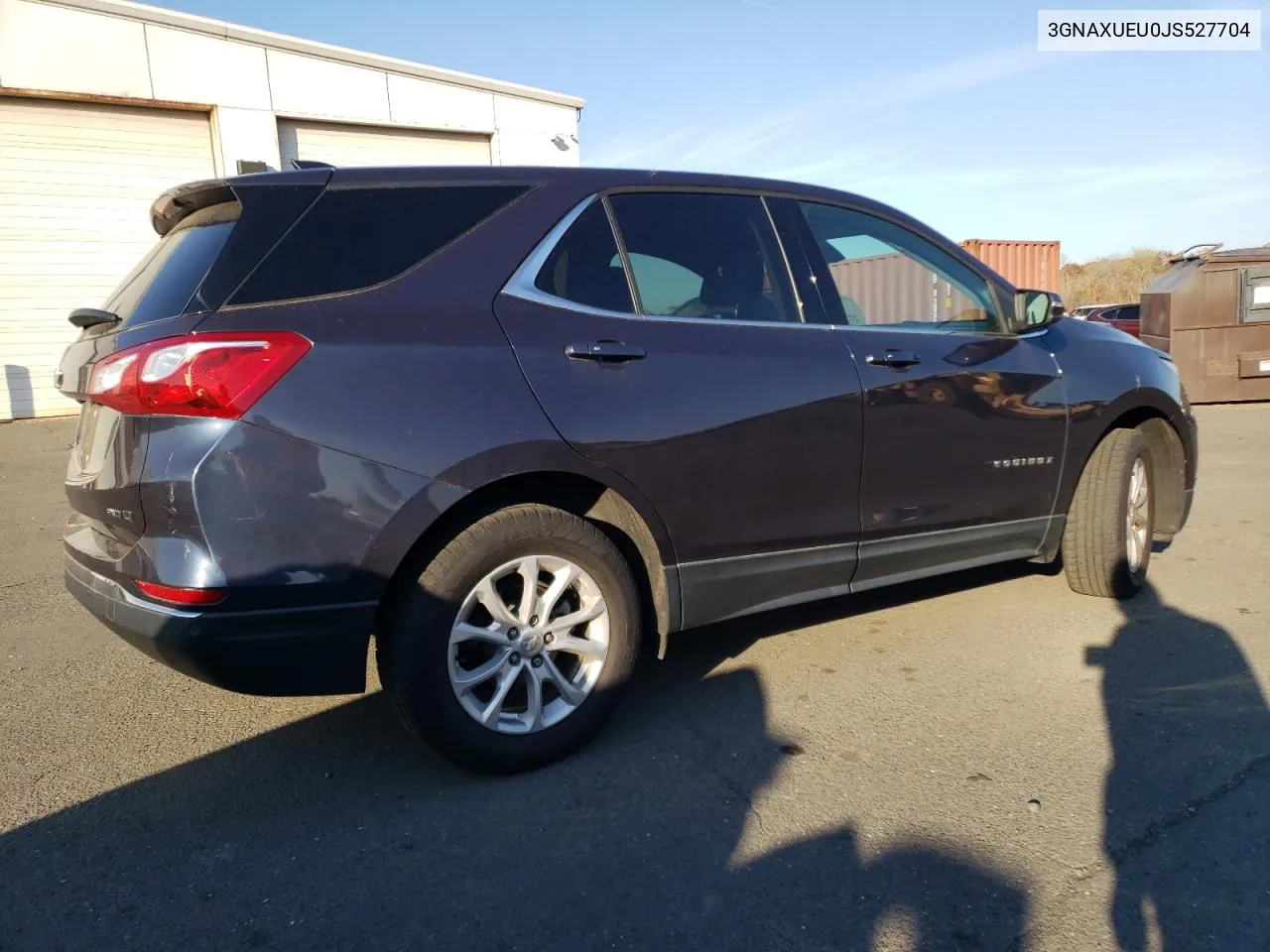 2018 Chevrolet Equinox Lt VIN: 3GNAXUEU0JS527704 Lot: 77382844