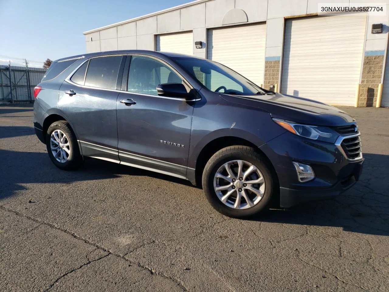 2018 Chevrolet Equinox Lt VIN: 3GNAXUEU0JS527704 Lot: 77382844