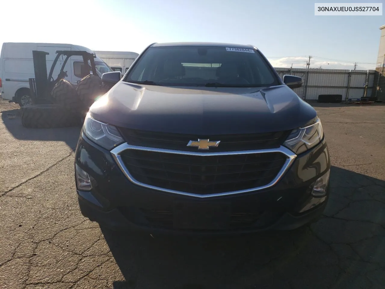 2018 Chevrolet Equinox Lt VIN: 3GNAXUEU0JS527704 Lot: 77382844