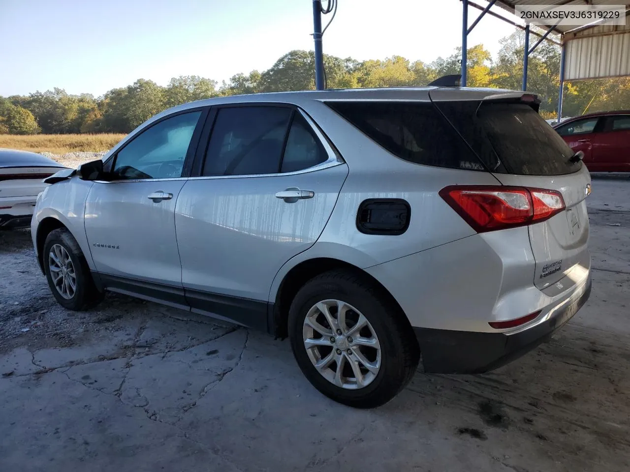 2018 Chevrolet Equinox Lt VIN: 2GNAXSEV3J6319229 Lot: 77443394