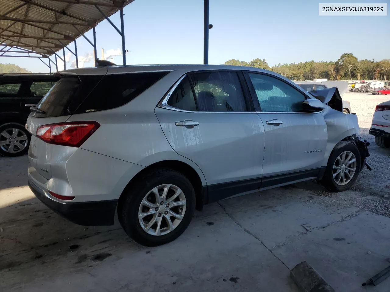 2018 Chevrolet Equinox Lt VIN: 2GNAXSEV3J6319229 Lot: 77443394