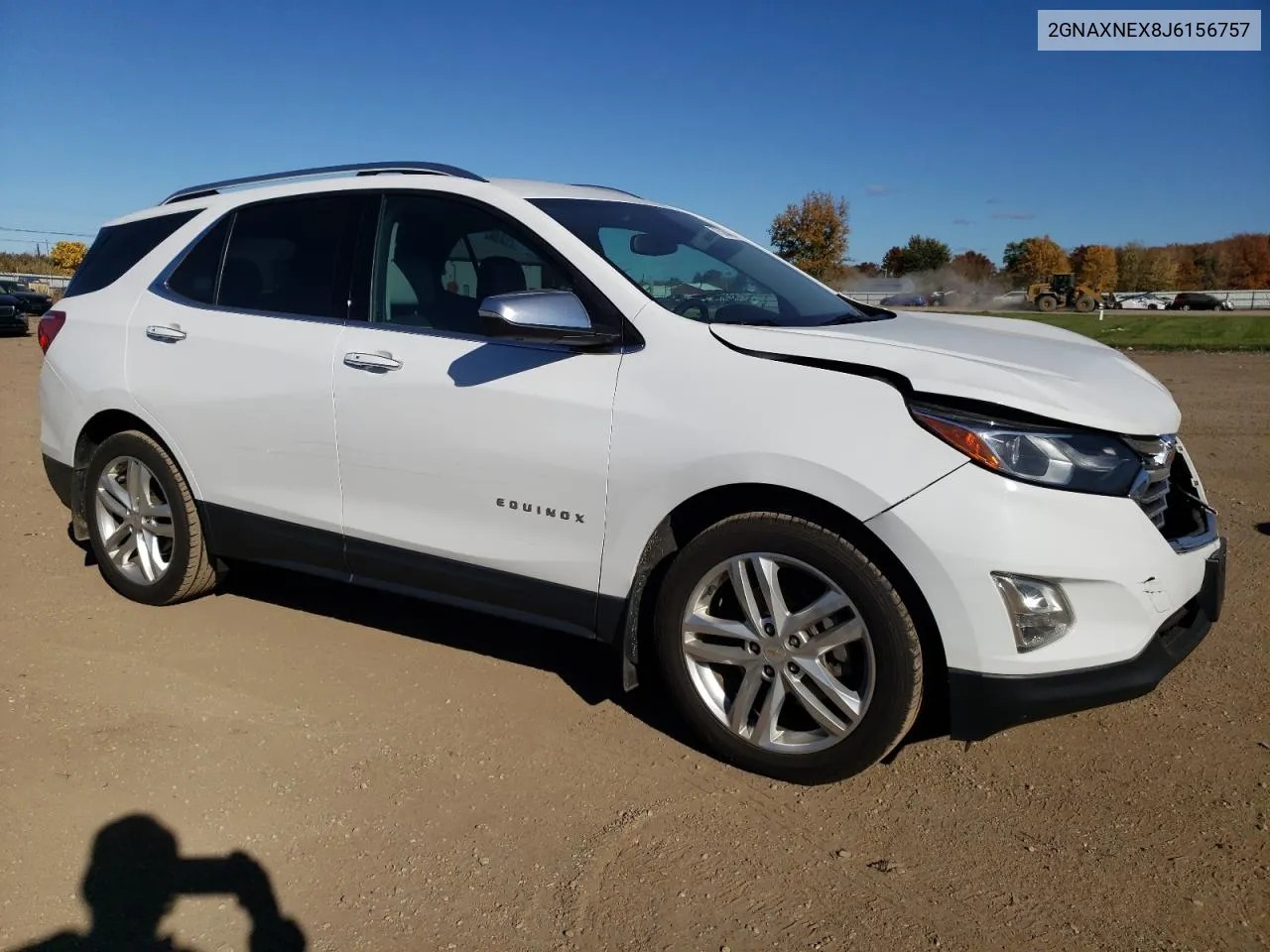 2018 Chevrolet Equinox Premier VIN: 2GNAXNEX8J6156757 Lot: 77535024