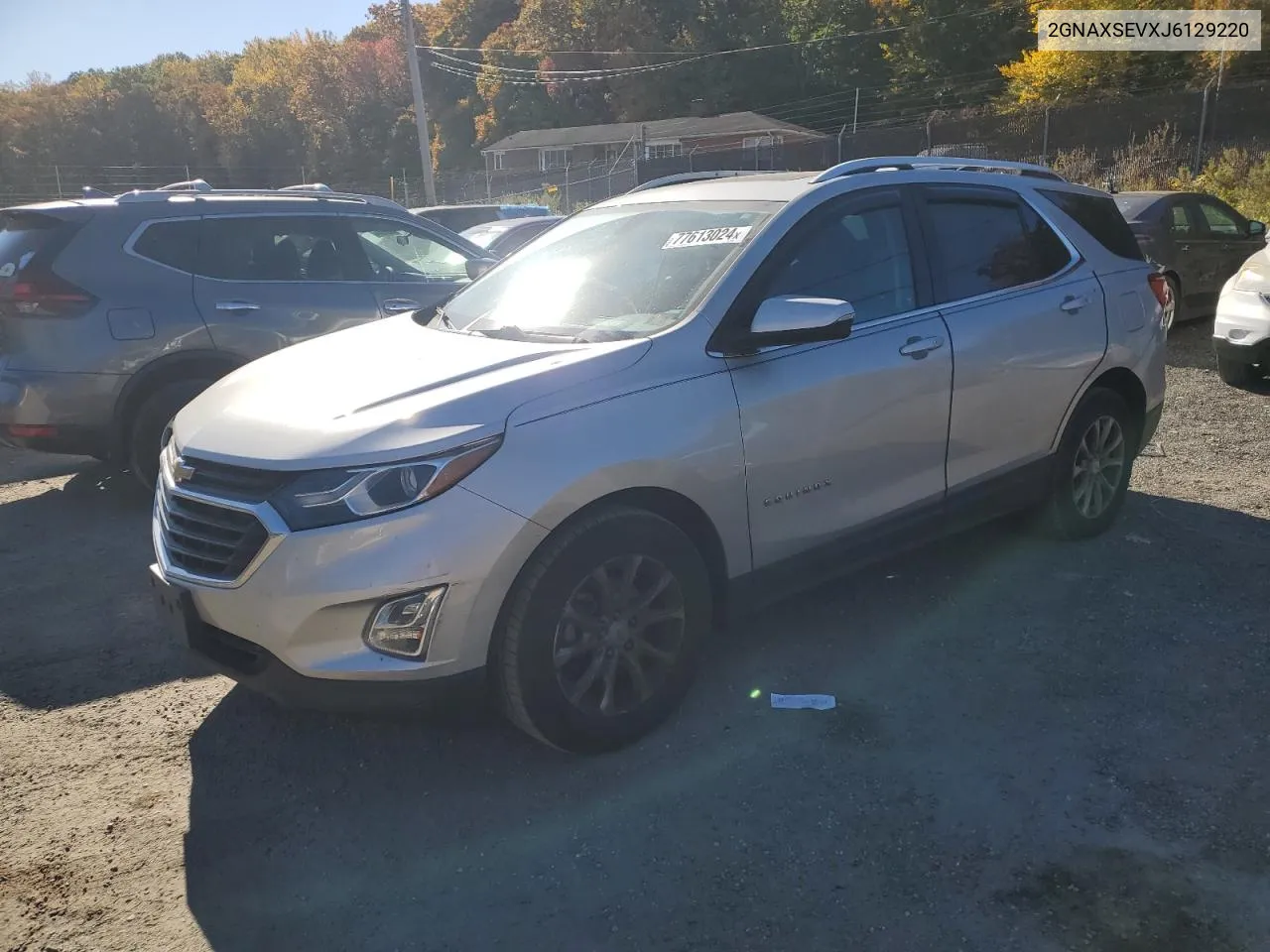 2018 Chevrolet Equinox Lt VIN: 2GNAXSEVXJ6129220 Lot: 77613024