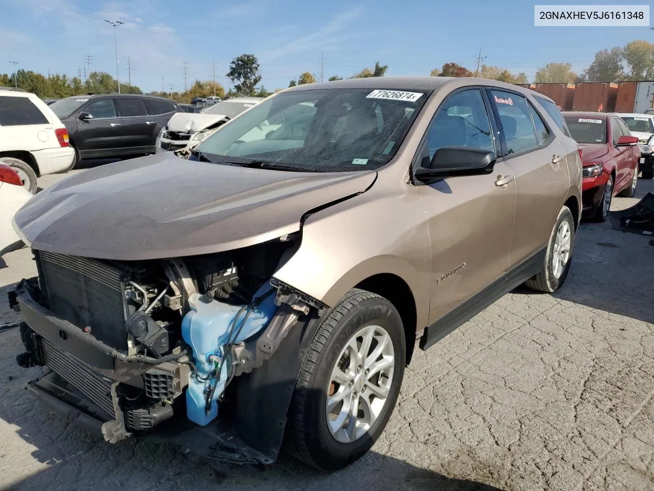 2GNAXHEV5J6161348 2018 Chevrolet Equinox Ls