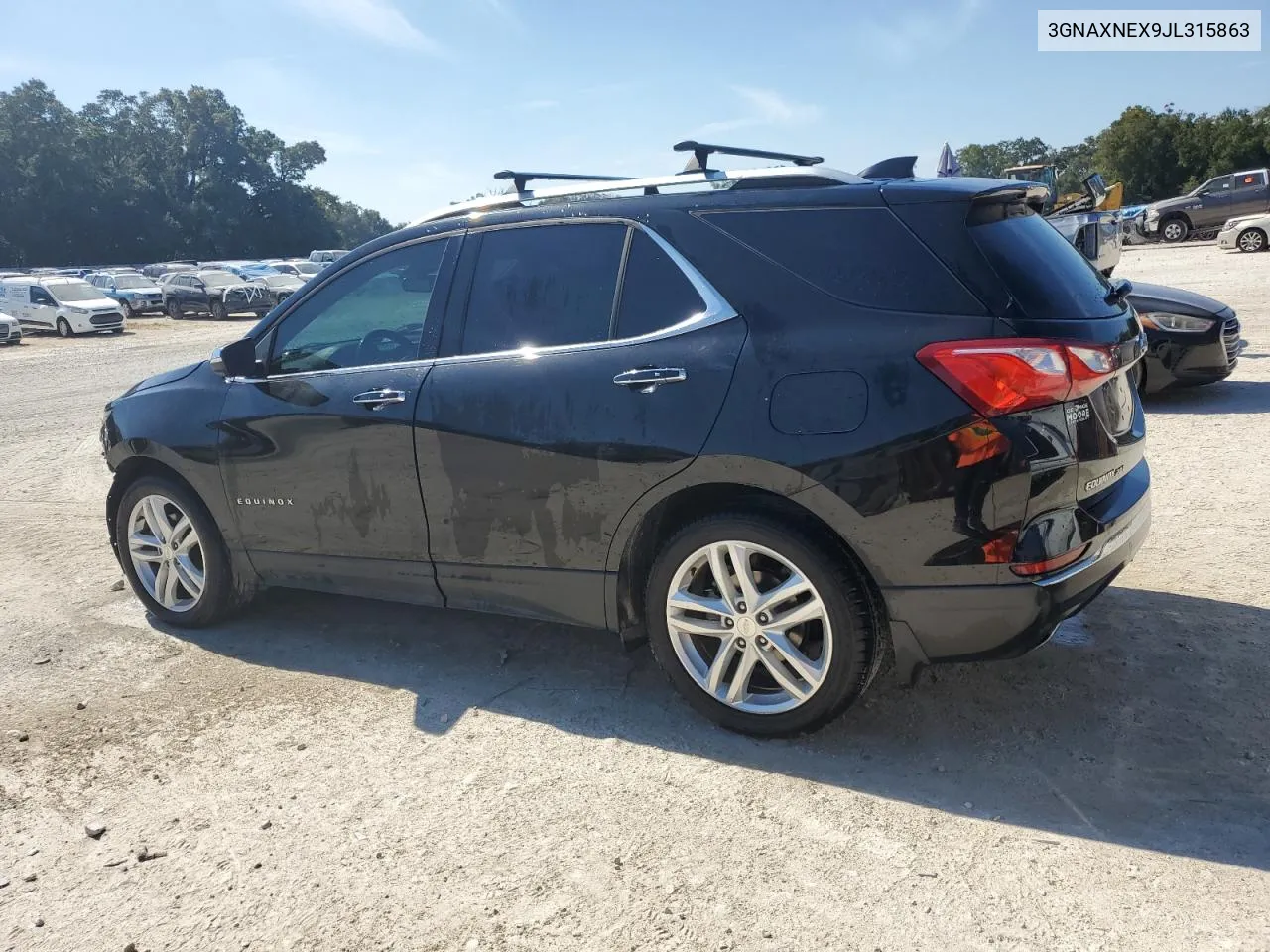 2018 Chevrolet Equinox Premier VIN: 3GNAXNEX9JL315863 Lot: 77636214