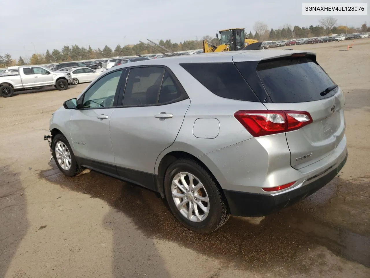 2018 Chevrolet Equinox Ls VIN: 3GNAXHEV4JL128076 Lot: 77651684