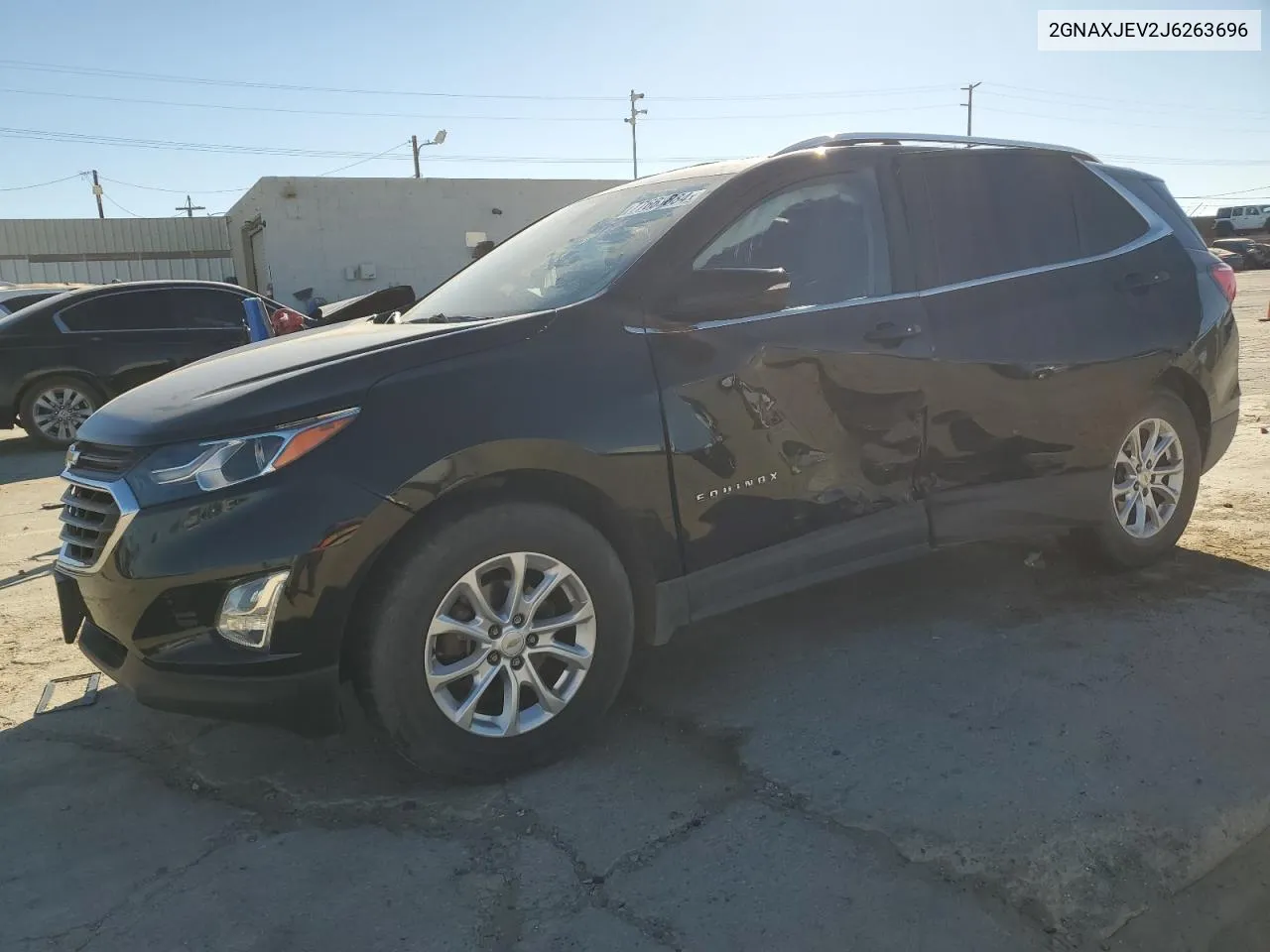 2018 Chevrolet Equinox Lt VIN: 2GNAXJEV2J6263696 Lot: 77663884