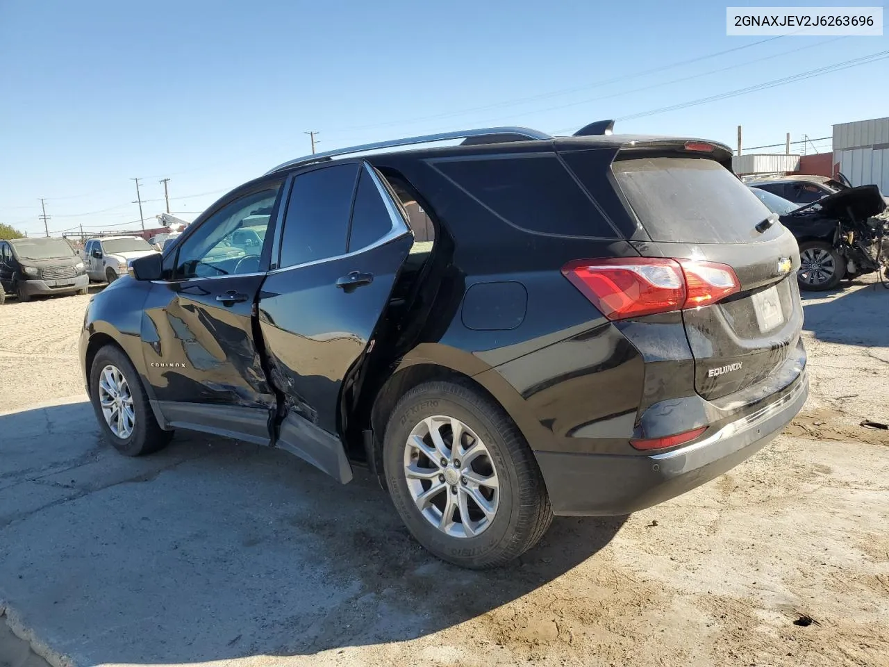 2018 Chevrolet Equinox Lt VIN: 2GNAXJEV2J6263696 Lot: 77663884