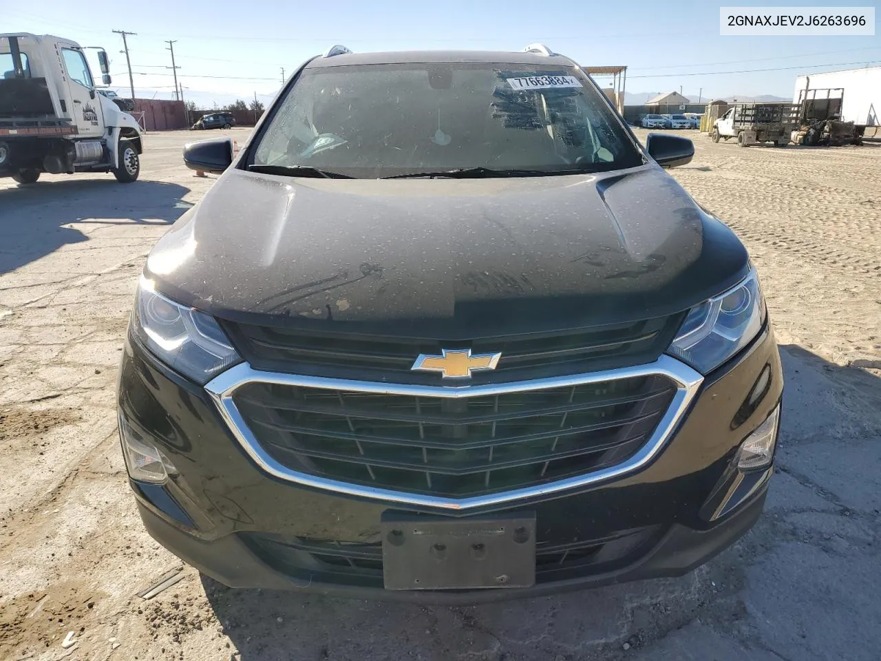 2018 Chevrolet Equinox Lt VIN: 2GNAXJEV2J6263696 Lot: 77663884