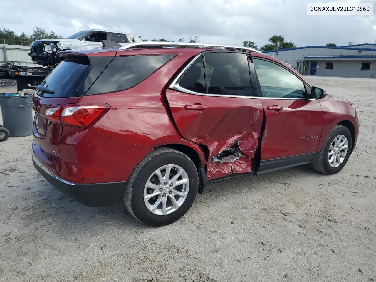 2018 Chevrolet Equinox Lt VIN: 3GNAXJEV2JL319860 Lot: 77669034