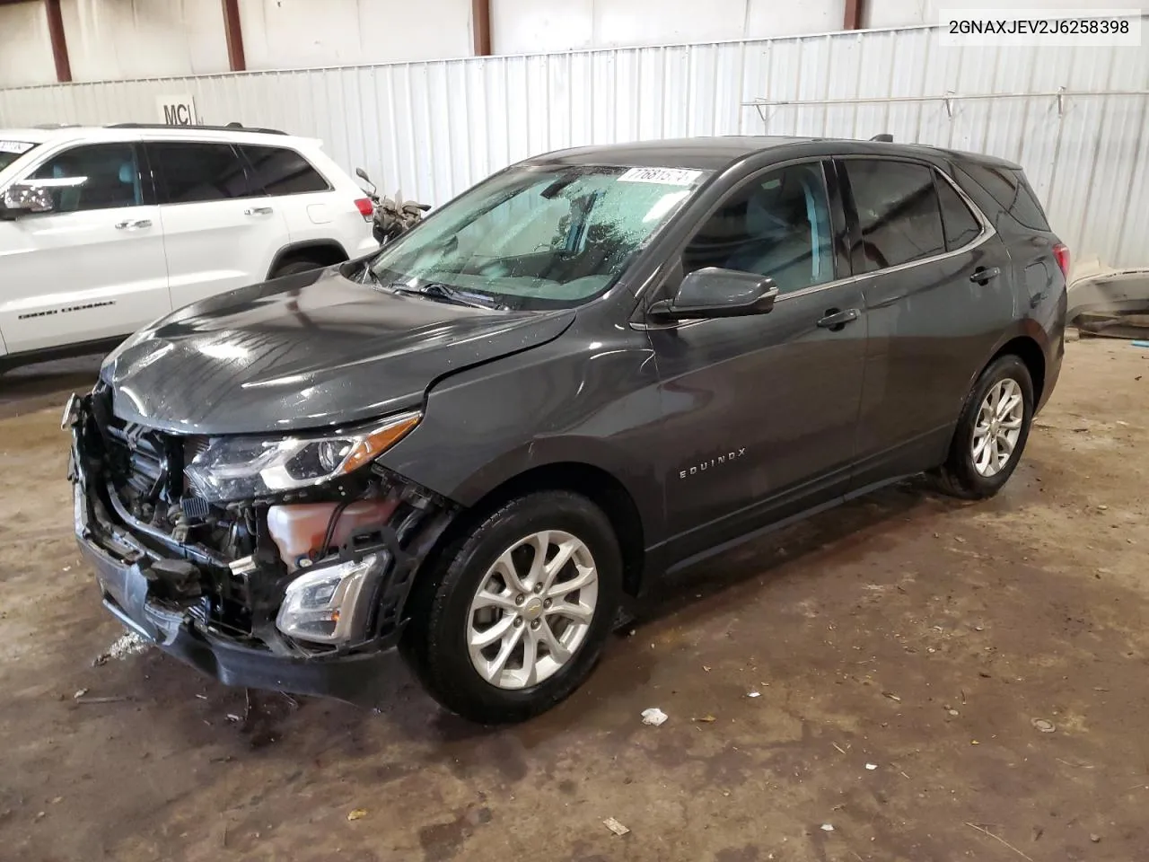 2018 Chevrolet Equinox Lt VIN: 2GNAXJEV2J6258398 Lot: 77681574