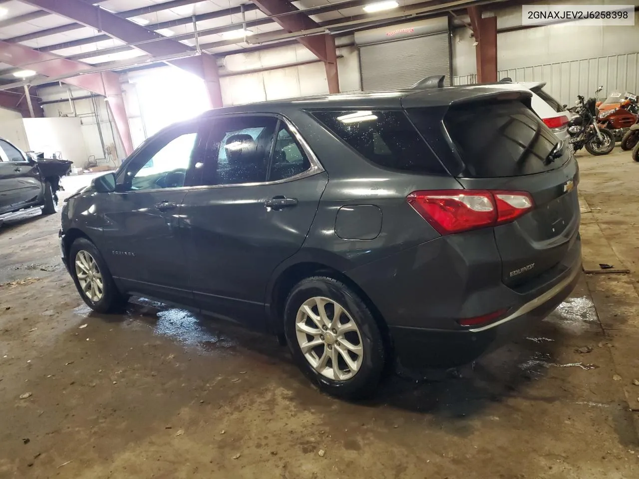 2018 Chevrolet Equinox Lt VIN: 2GNAXJEV2J6258398 Lot: 77681574