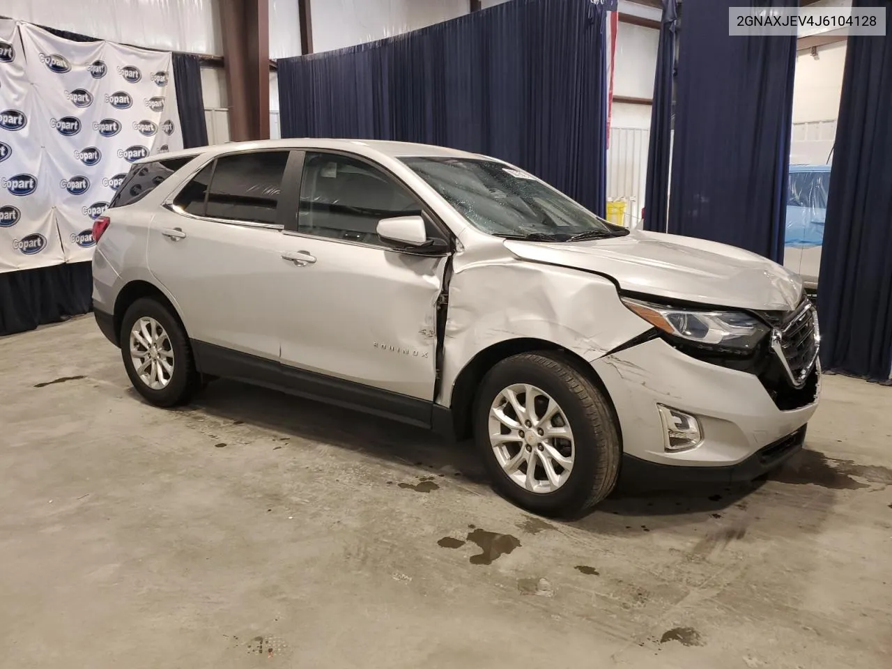 2018 Chevrolet Equinox Lt VIN: 2GNAXJEV4J6104128 Lot: 77695194