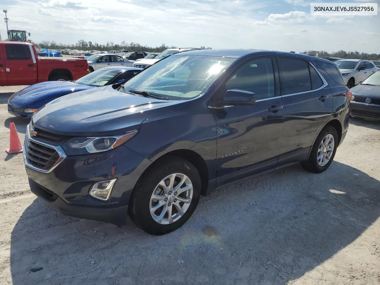 2018 Chevrolet Equinox Lt VIN: 3GNAXJEV6JS527956 Lot: 77700964