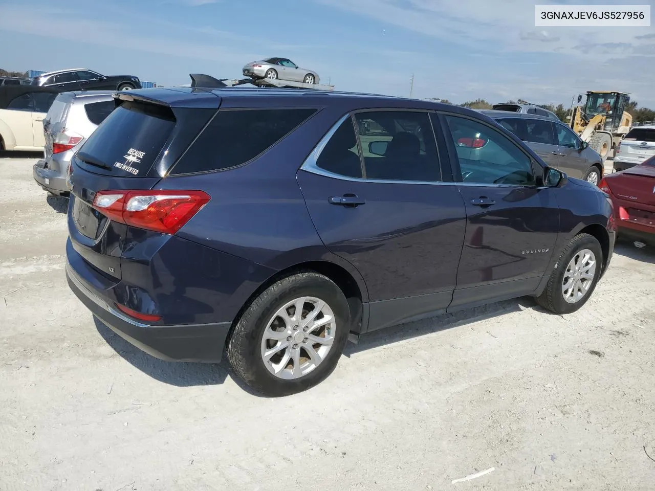 2018 Chevrolet Equinox Lt VIN: 3GNAXJEV6JS527956 Lot: 77700964