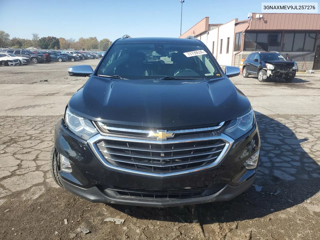 2018 Chevrolet Equinox Premier VIN: 3GNAXMEV9JL257276 Lot: 77739534