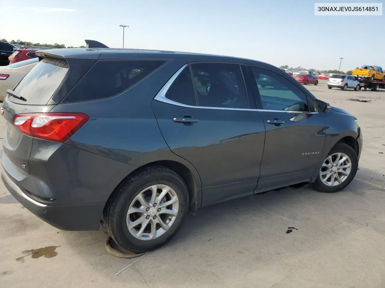 2018 Chevrolet Equinox Lt VIN: 3GNAXJEV0JS614851 Lot: 77768694