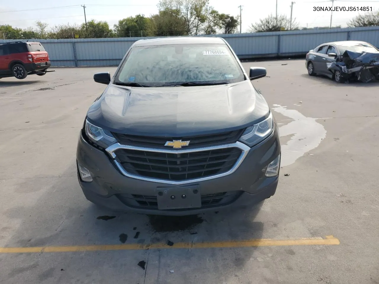 2018 Chevrolet Equinox Lt VIN: 3GNAXJEV0JS614851 Lot: 77768694