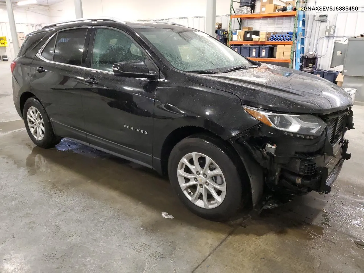 2018 Chevrolet Equinox Lt VIN: 2GNAXSEV5J6335450 Lot: 77842234