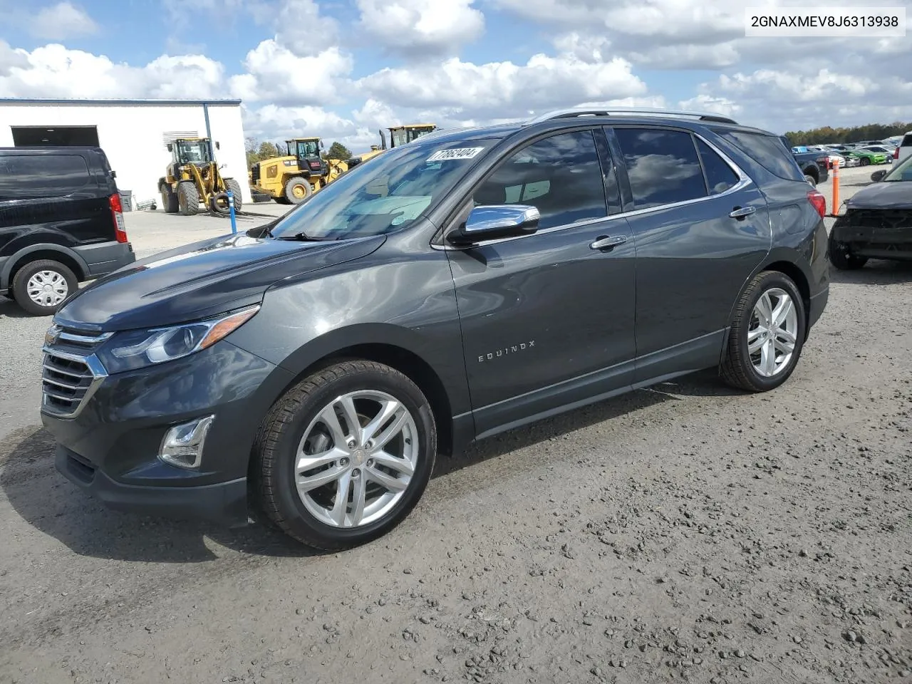 2018 Chevrolet Equinox Premier VIN: 2GNAXMEV8J6313938 Lot: 77862404