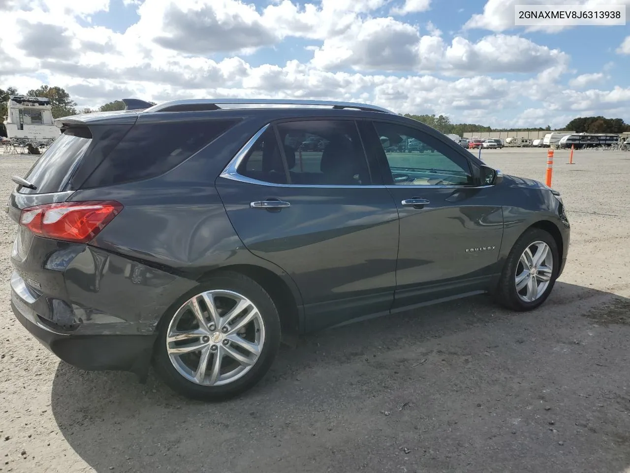 2018 Chevrolet Equinox Premier VIN: 2GNAXMEV8J6313938 Lot: 77862404