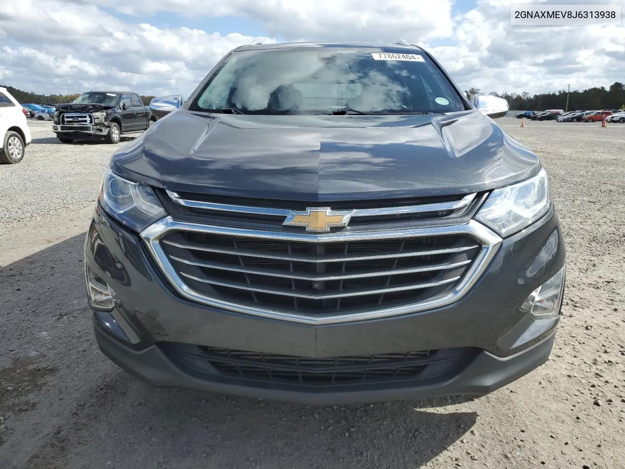 2018 Chevrolet Equinox Premier VIN: 2GNAXMEV8J6313938 Lot: 77862404