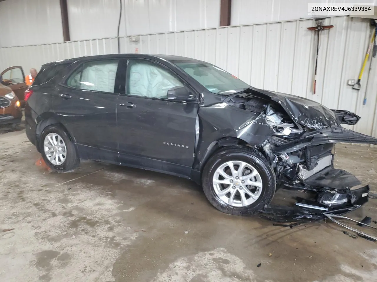 2018 Chevrolet Equinox Ls VIN: 2GNAXREV4J6339384 Lot: 77879214